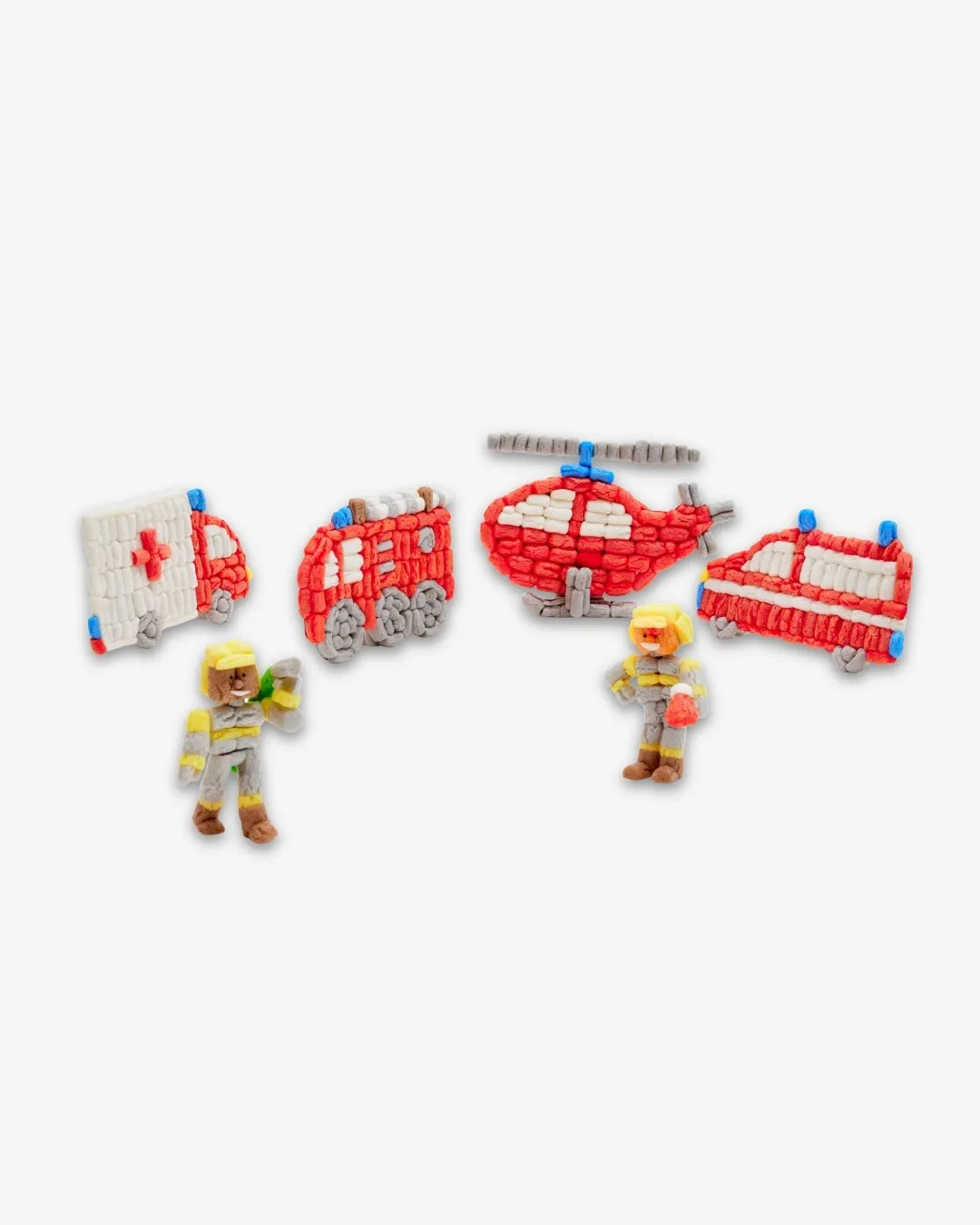 Playmais Kartenset Classic Firetruck