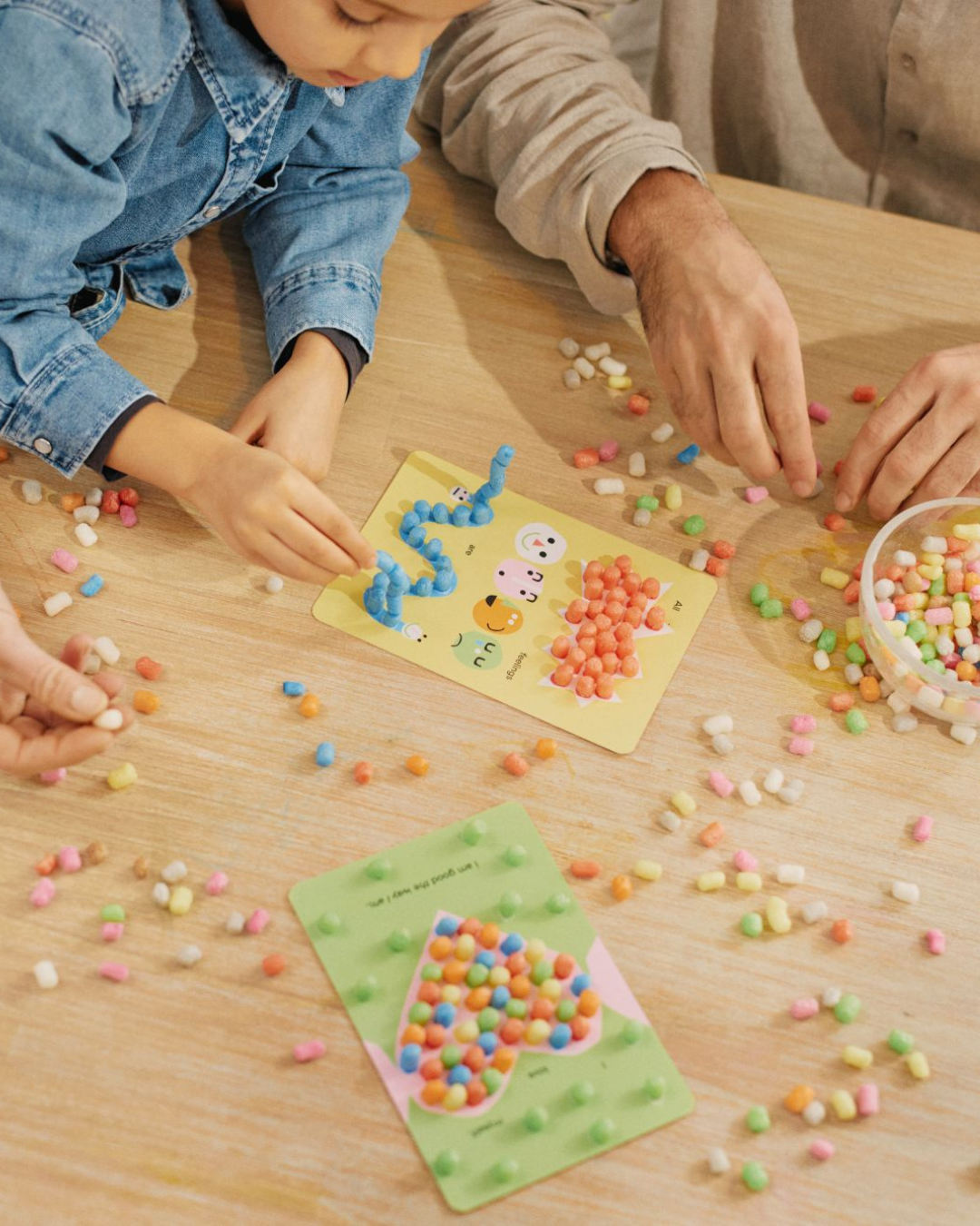 Playmais Mosaic Affirmation Cards