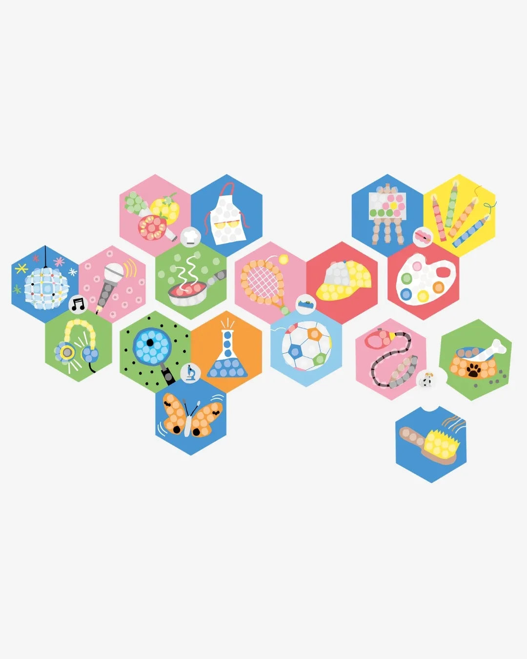 Playmais Kartenset Mosaic Hobbies & Professions