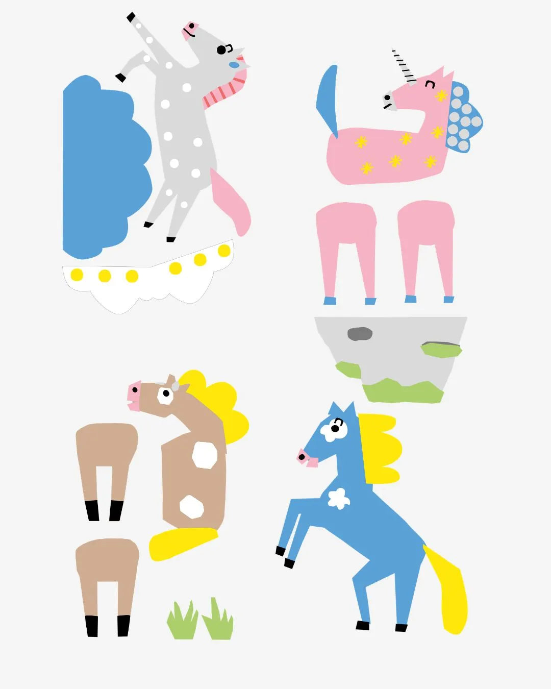 Playmais Kartenset Classic Ponyworld