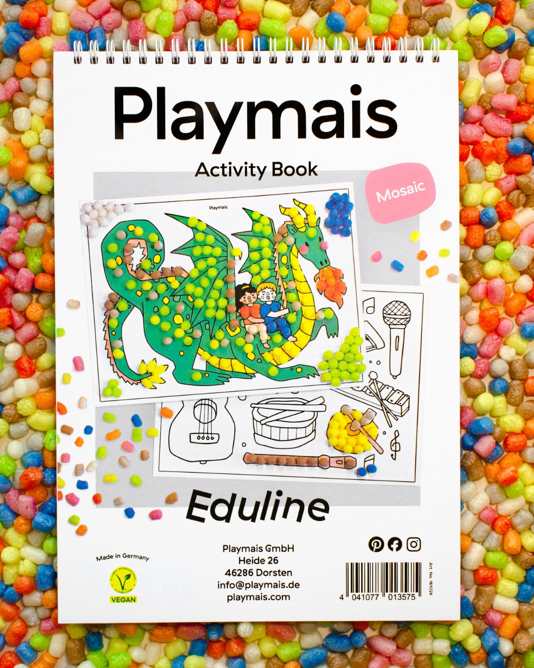 Playmais Eduline Mosaic Activity Book