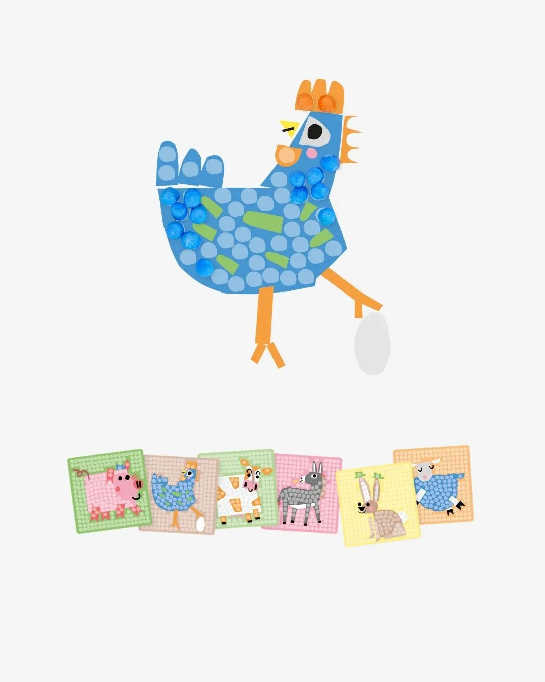 Playmais Kartenset Mosaic Farm