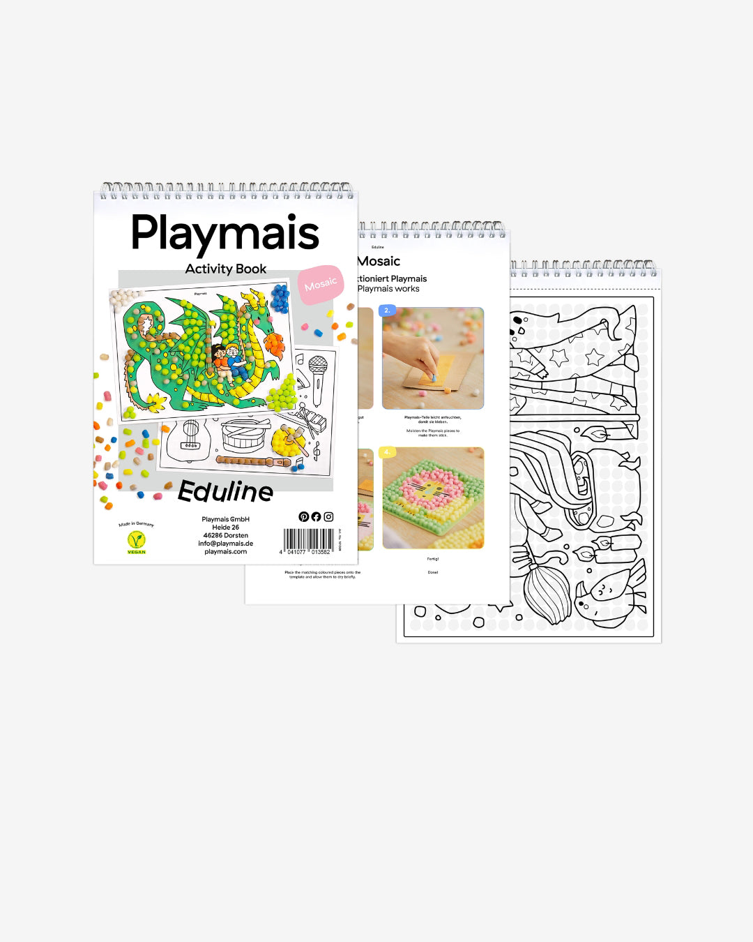 Playmais Eduline Mosaic Activity Book