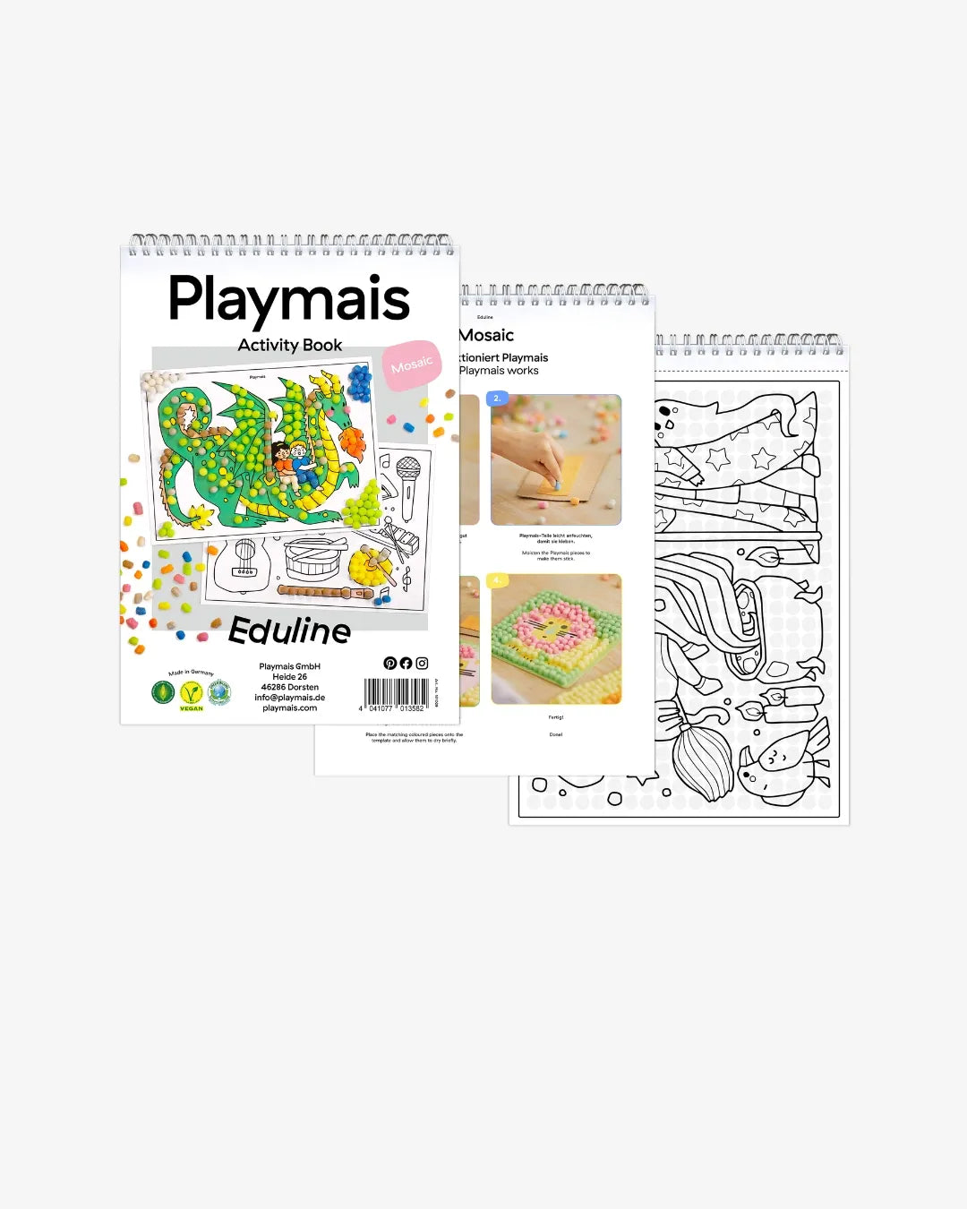 Playmais Eduline Mosaic Activity Book