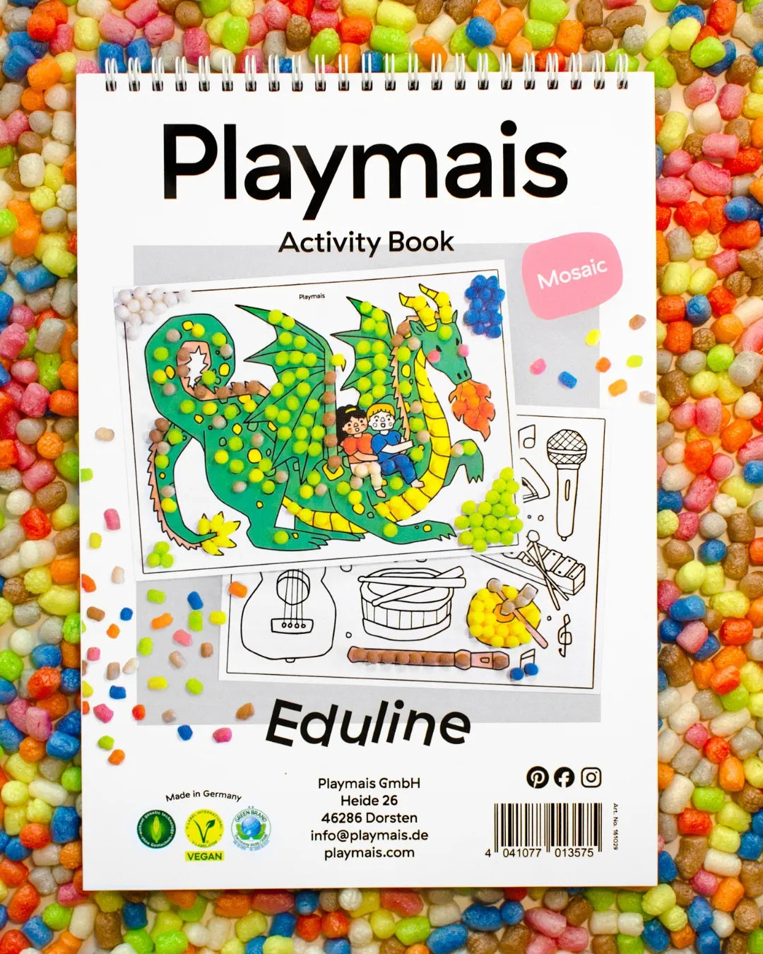 Playmais Eduline Mosaic Activity Book