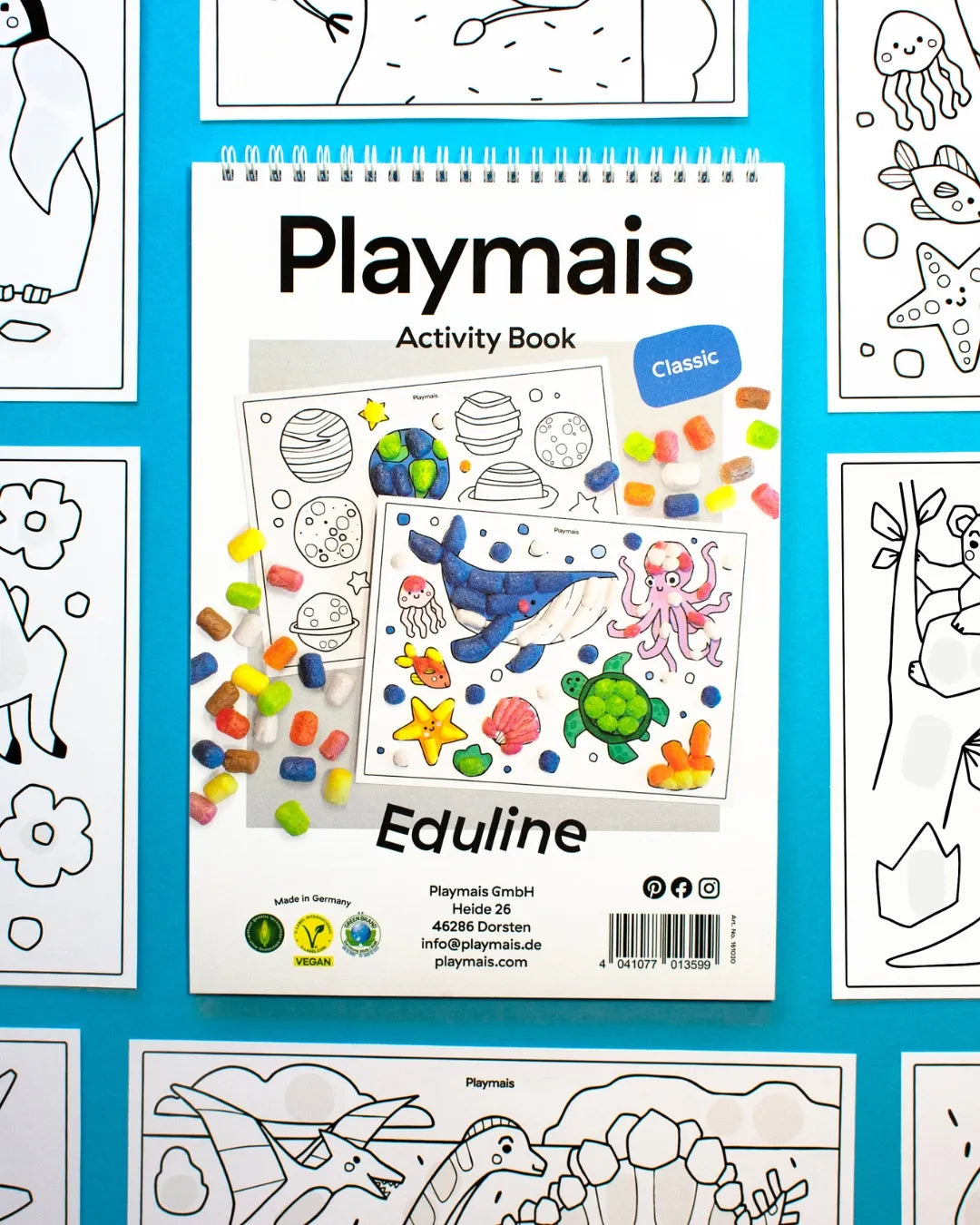 Playmais Eduline Classic Activity Book