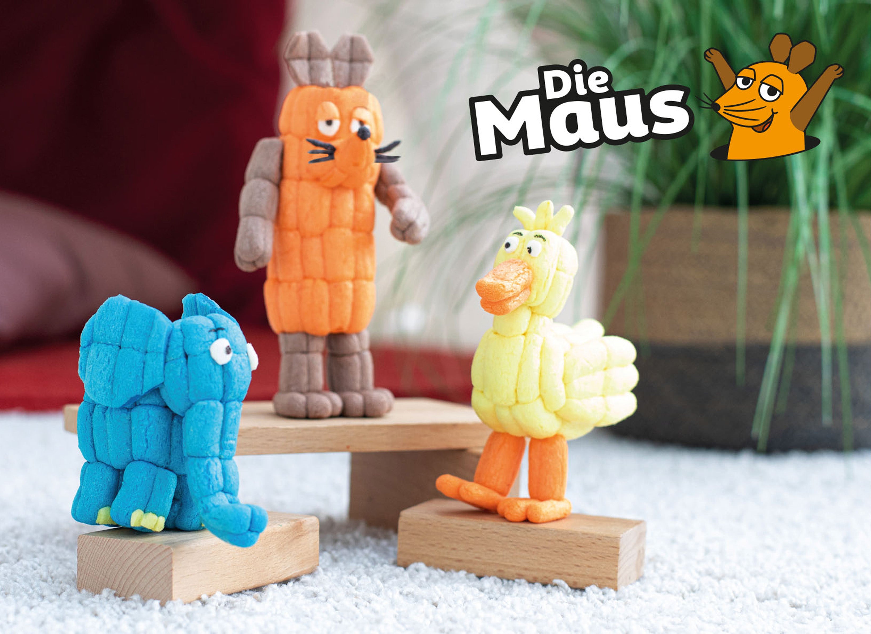 Die Sendung mit der Maus Charaktere aus Playmais Klassik.